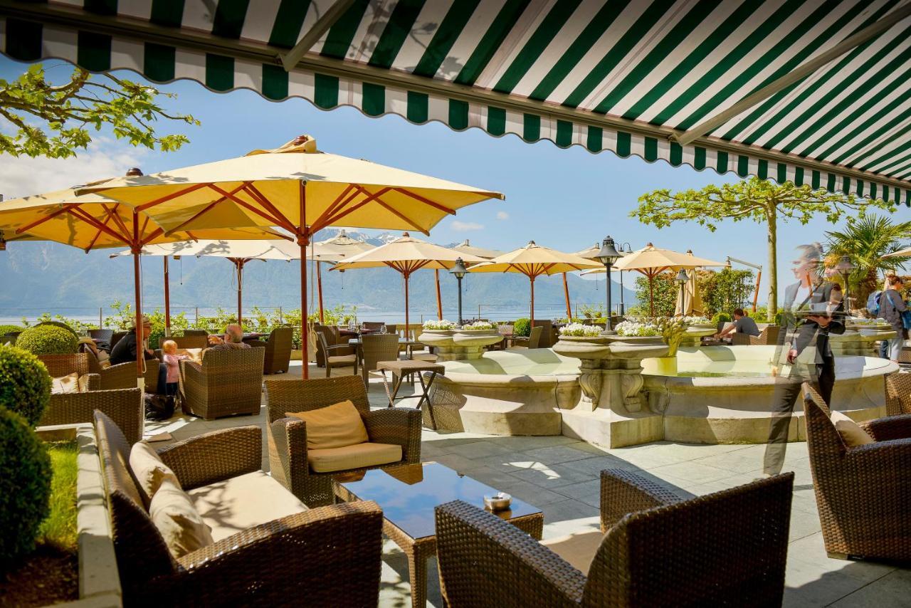 Hotel Des Trois Couronnes & Spa - The Leading Hotels Of The World Vevey Exteriör bild