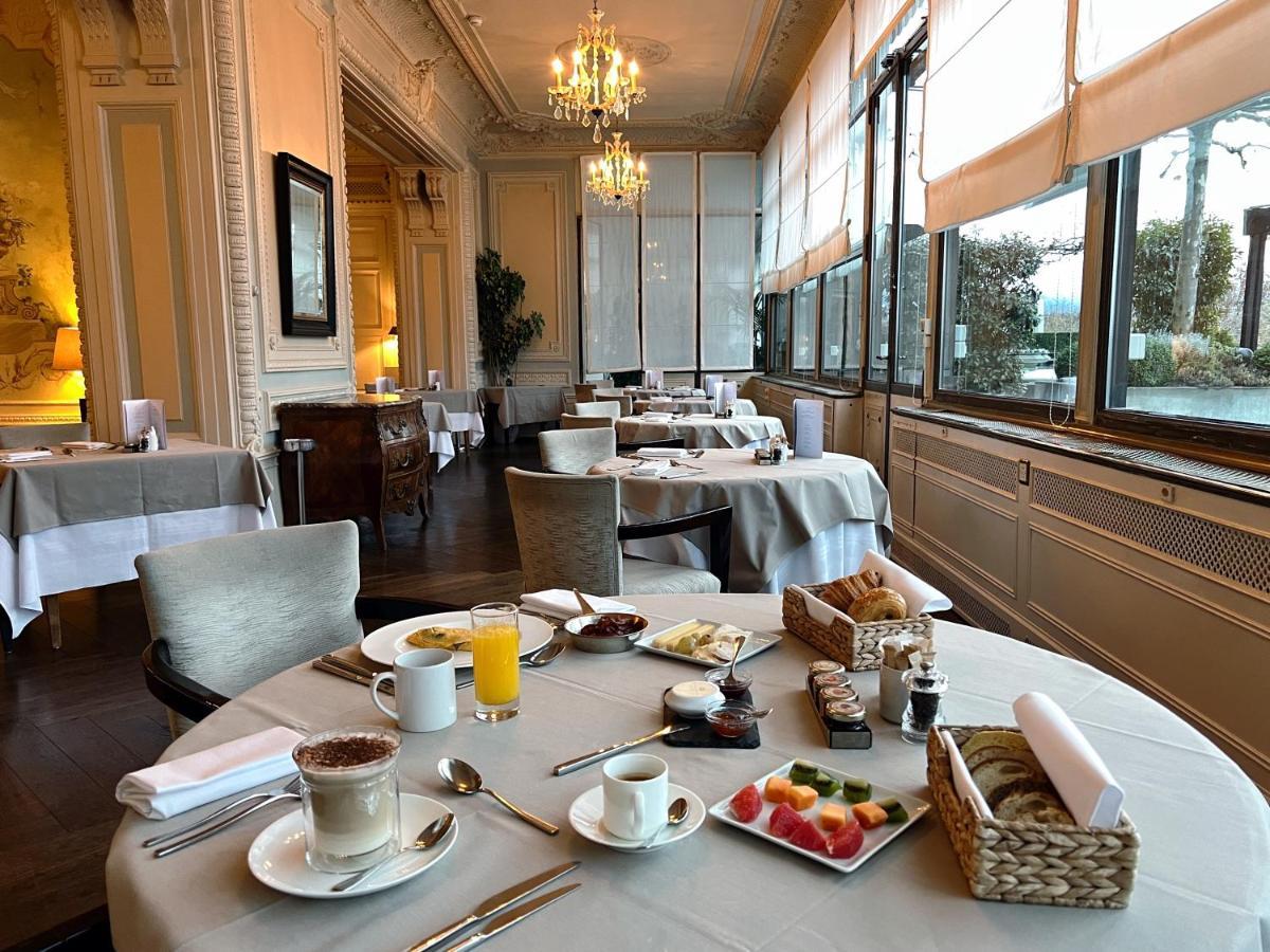 Hotel Des Trois Couronnes & Spa - The Leading Hotels Of The World Vevey Exteriör bild