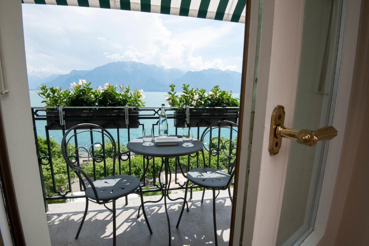 Hotel Des Trois Couronnes & Spa - The Leading Hotels Of The World Vevey Exteriör bild
