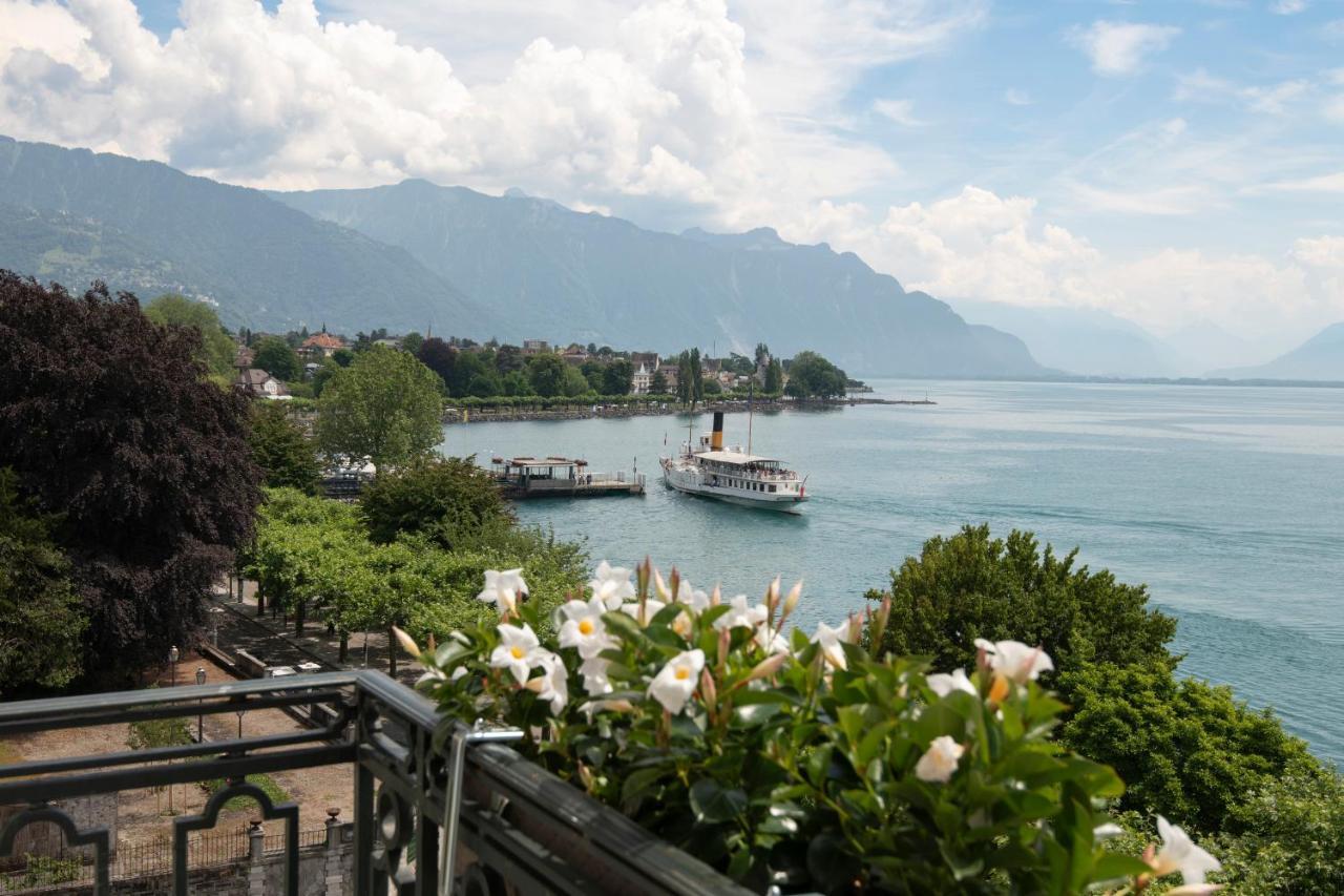 Hotel Des Trois Couronnes & Spa - The Leading Hotels Of The World Vevey Exteriör bild
