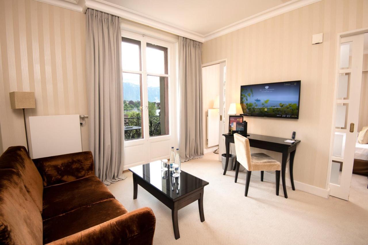 Hotel Des Trois Couronnes & Spa - The Leading Hotels Of The World Vevey Exteriör bild