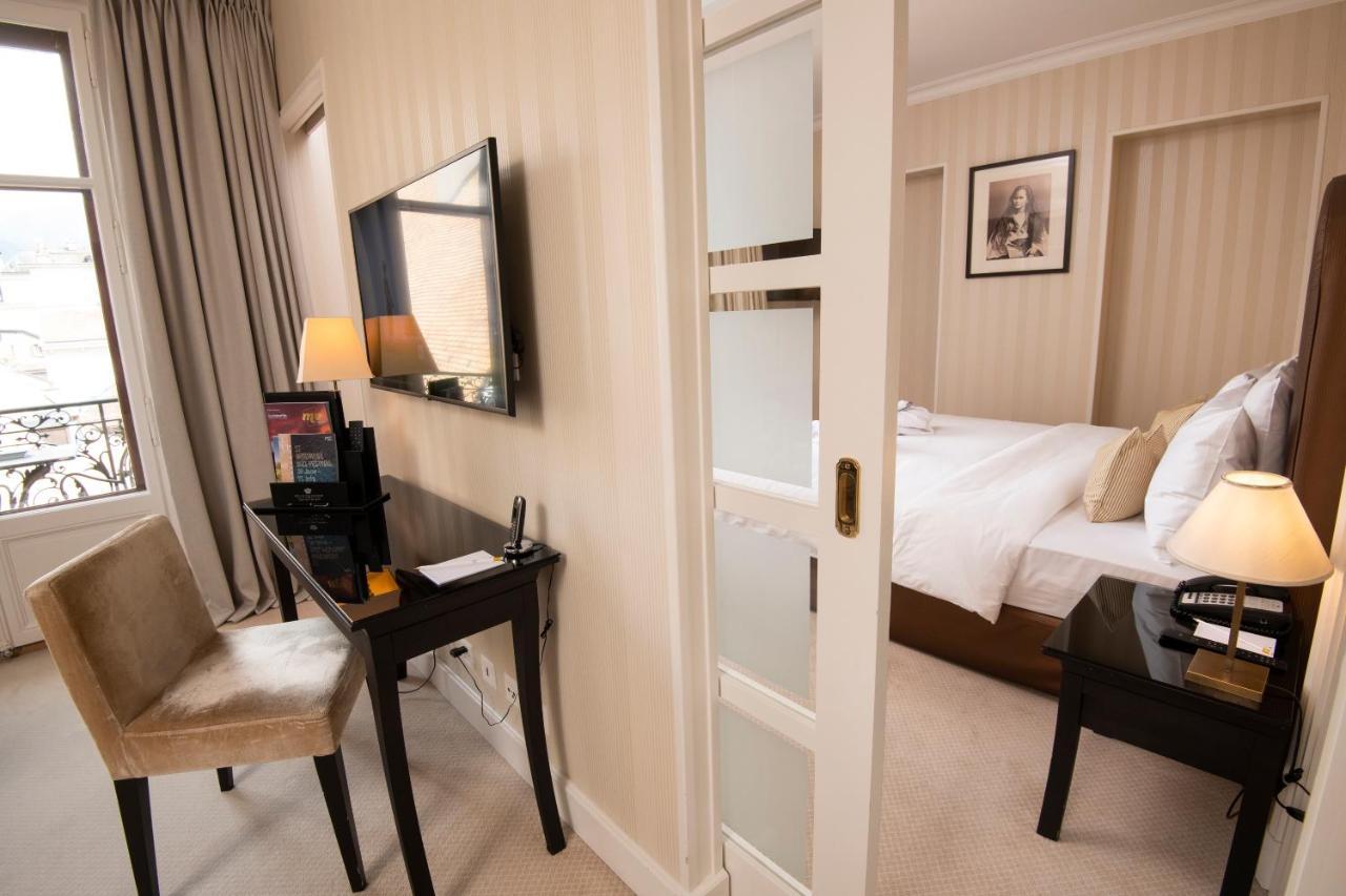 Hotel Des Trois Couronnes & Spa - The Leading Hotels Of The World Vevey Exteriör bild