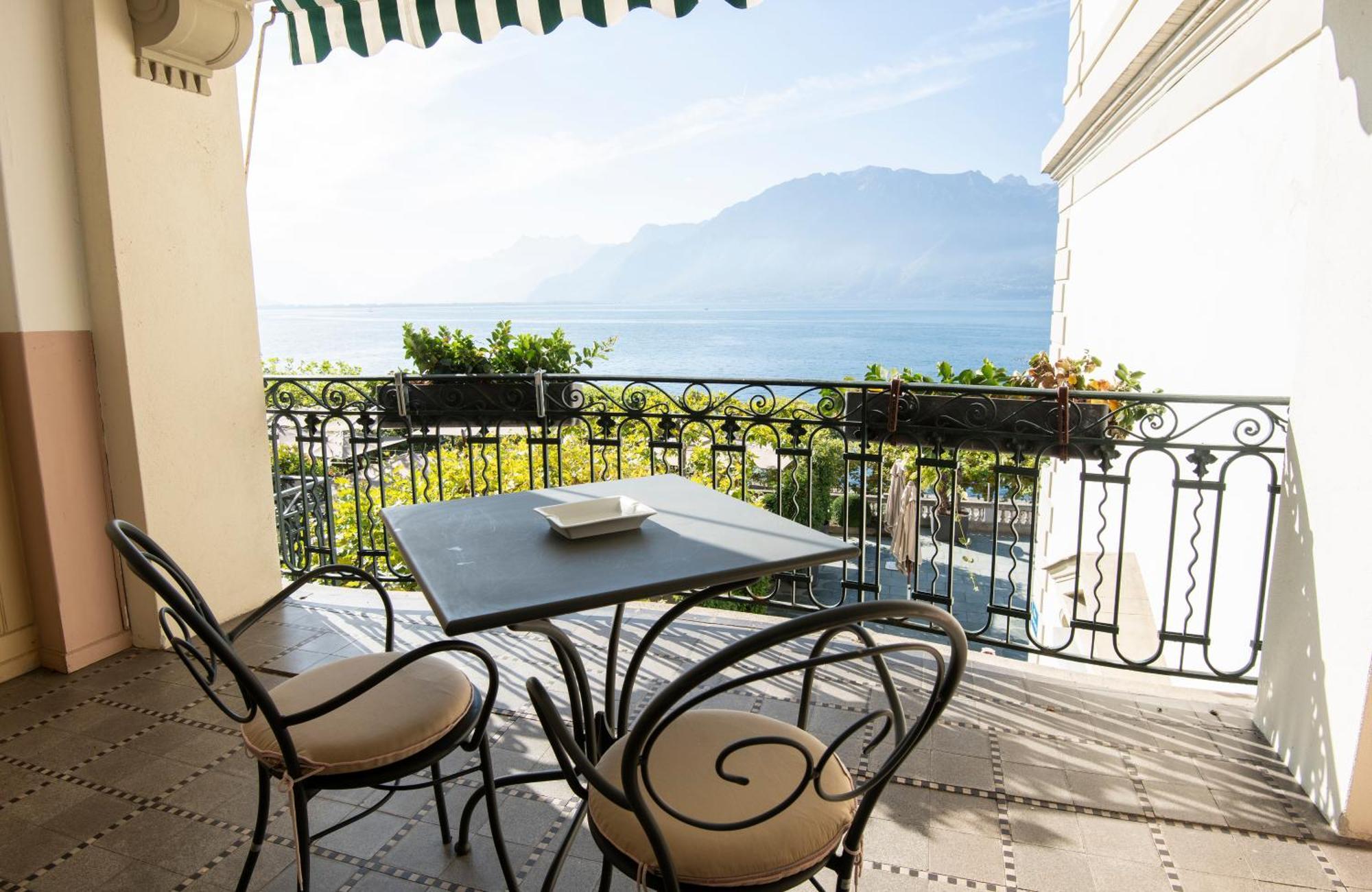 Hotel Des Trois Couronnes & Spa - The Leading Hotels Of The World Vevey Exteriör bild