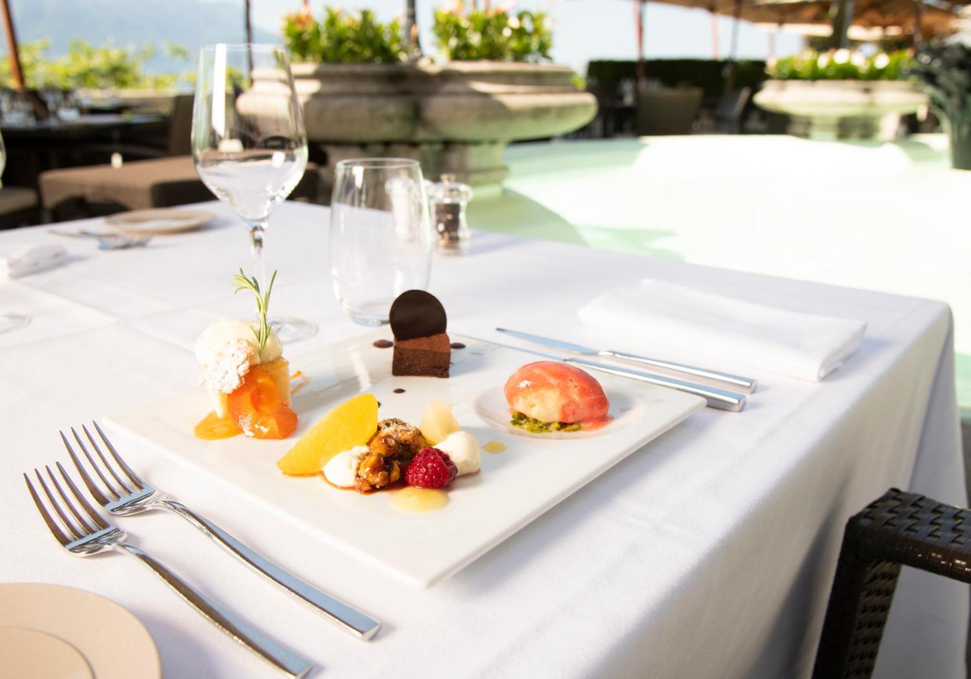 Hotel Des Trois Couronnes & Spa - The Leading Hotels Of The World Vevey Exteriör bild