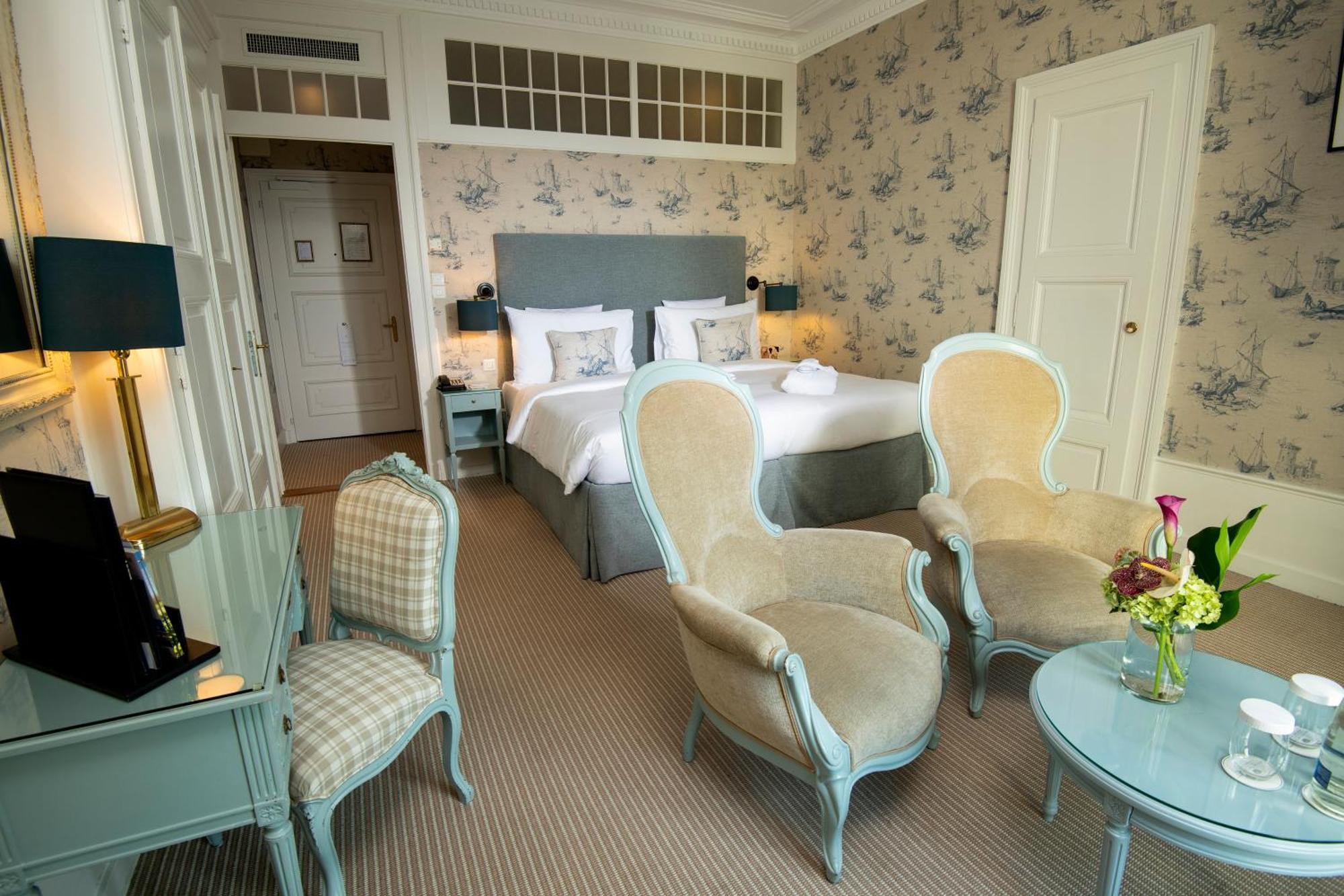 Hotel Des Trois Couronnes & Spa - The Leading Hotels Of The World Vevey Exteriör bild