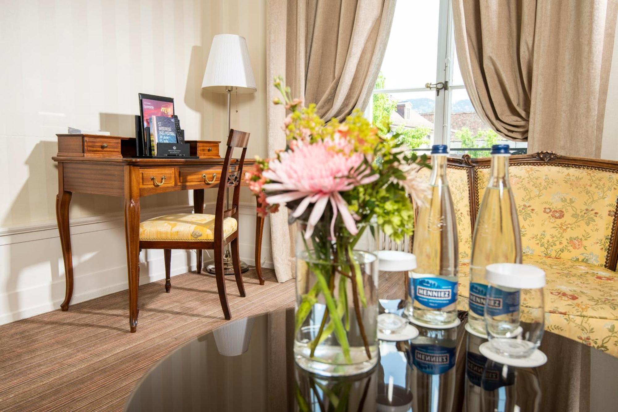 Hotel Des Trois Couronnes & Spa - The Leading Hotels Of The World Vevey Exteriör bild