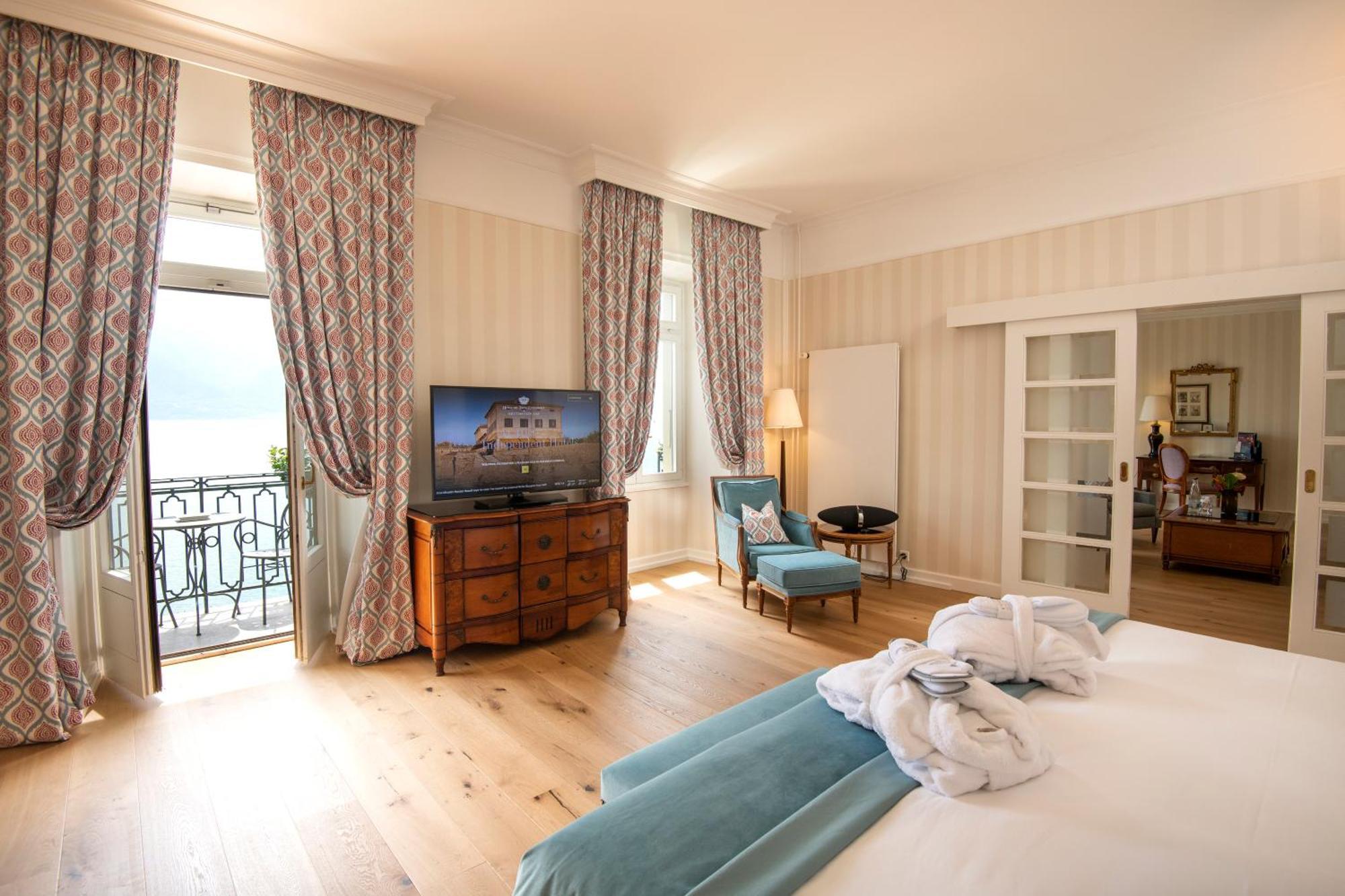 Hotel Des Trois Couronnes & Spa - The Leading Hotels Of The World Vevey Exteriör bild
