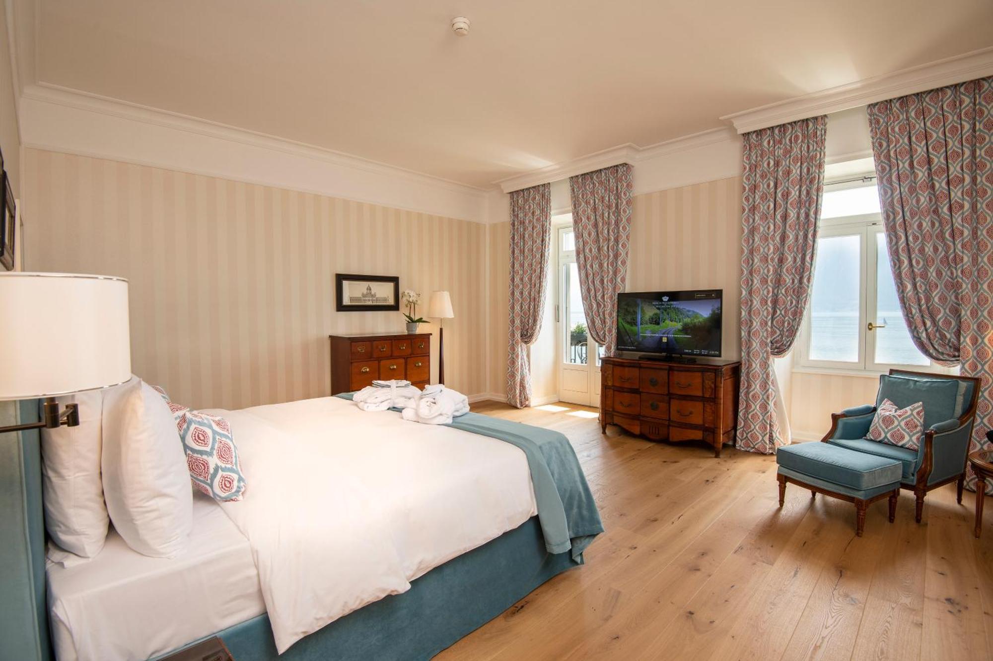 Hotel Des Trois Couronnes & Spa - The Leading Hotels Of The World Vevey Exteriör bild