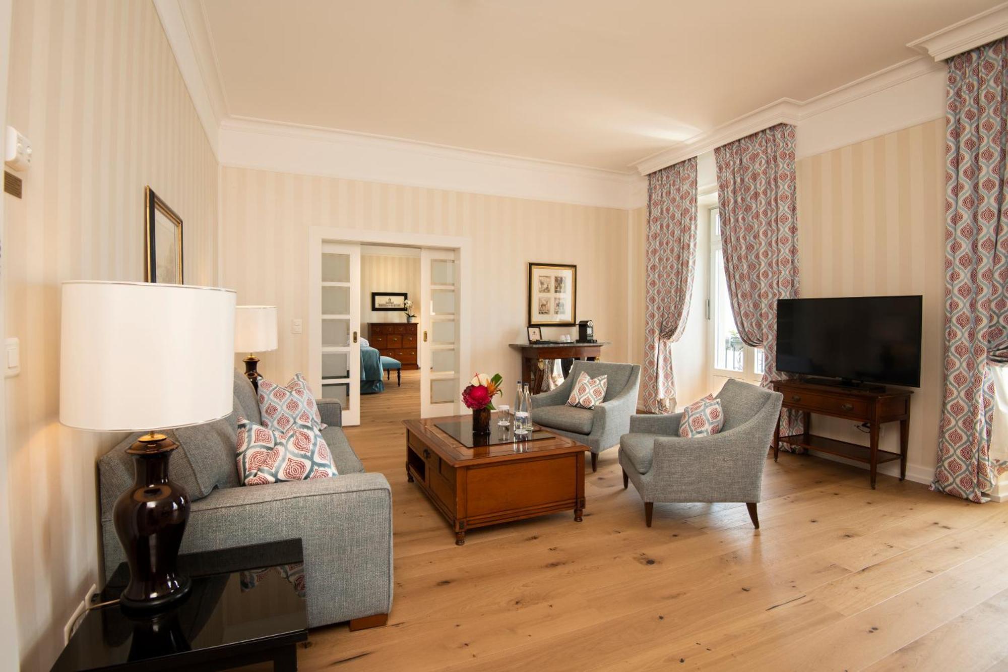 Hotel Des Trois Couronnes & Spa - The Leading Hotels Of The World Vevey Exteriör bild