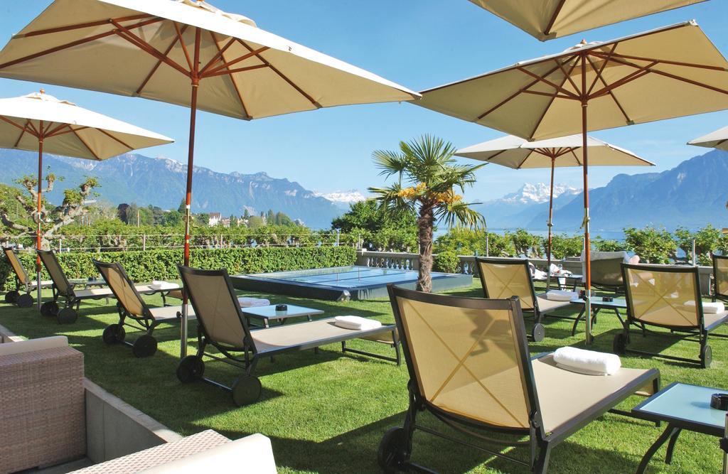 Hotel Des Trois Couronnes & Spa - The Leading Hotels Of The World Vevey Exteriör bild