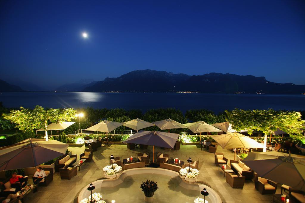 Hotel Des Trois Couronnes & Spa - The Leading Hotels Of The World Vevey Exteriör bild